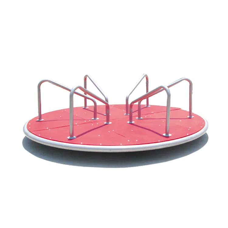 
Affordable rotating outdoor kids merry go round turntable equipment 