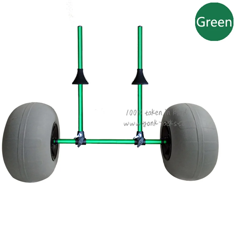 Тележка для Каяка в стиле H с плоскими пляжными воздушными шарами