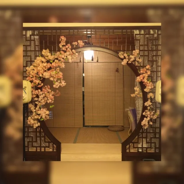 2020 Christmas Plants Faux Fiberglass Artificial Cherry Blossom Tree With Factory Price