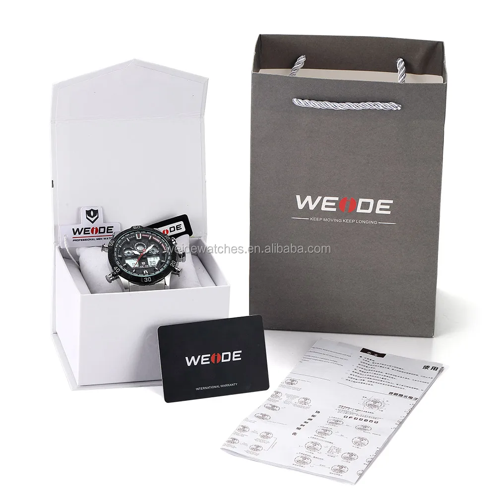 
Weide WH6901-1C Men Stainless Steel Original New Design Multifunction Innovative Product Sport Best Selling In Europe Watch 