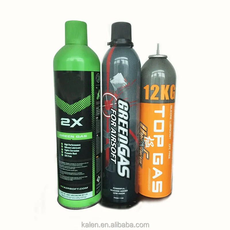Оптовая продажа с завода, высокоэффективный зеленый газ с давлением 15 кг, 1000 мл