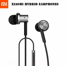 Original Xiaomi Hybrid Earphone Ultimate 2 Units In-Ear Earphone Xiaomi Piston 3 Hybrid 1more Headphone with Mic Remote HD Audio