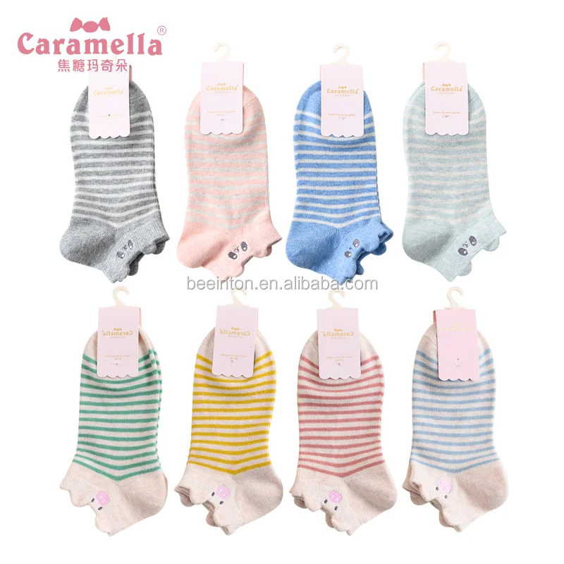 2019 new design  korea fashion cute ankle socks women