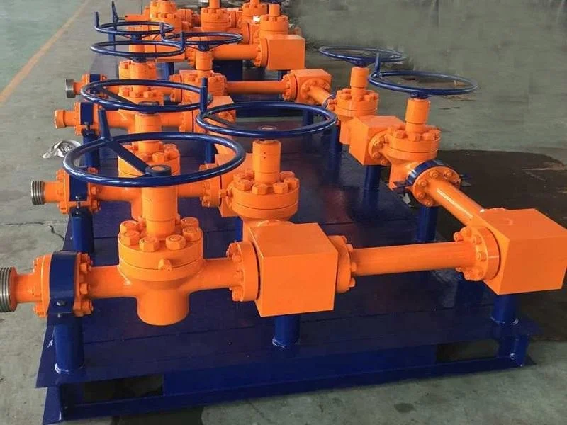 Factory price API choke manifold and kill manifold for petroleum equipment