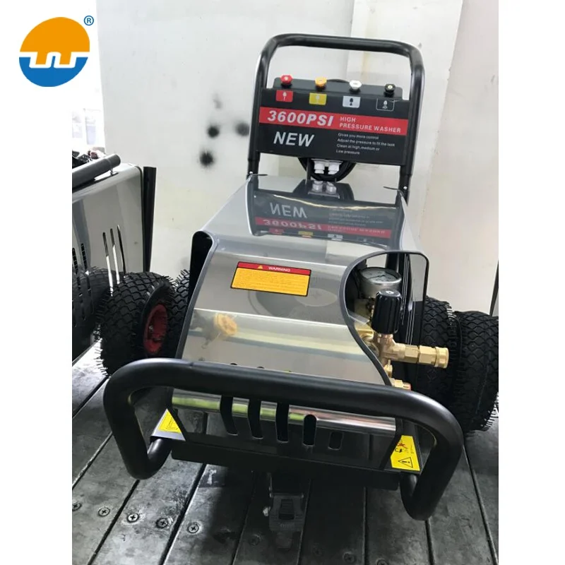 Gasoline Engine Portable Hand Pump High Pressure Car Washer With Water Tank