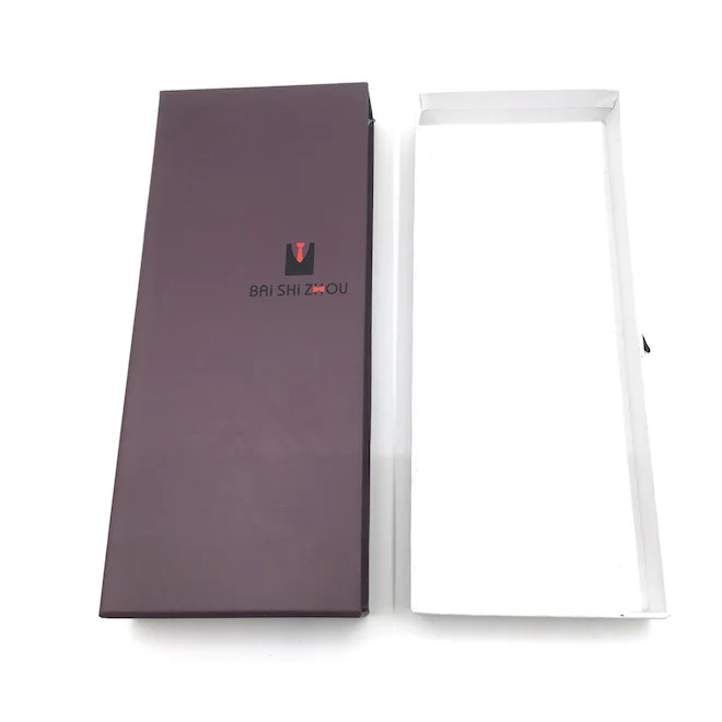 new release high quality paper gift box for necktie made in China