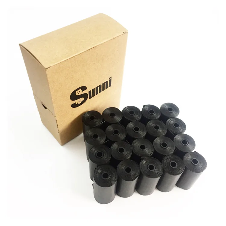 High Quality best selling custom biodegradable epi plastic dog poop pet waste bag