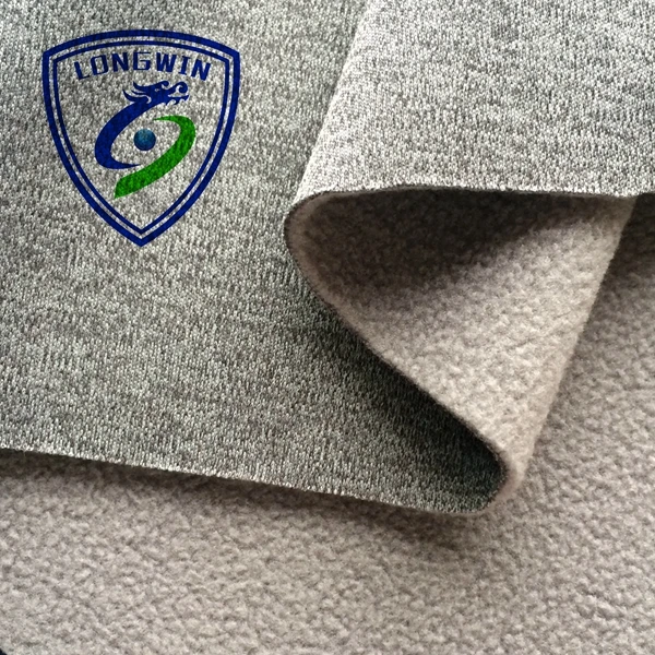 Плотная флисовая ткань 50D из полиэстера с замком для зимней одежды