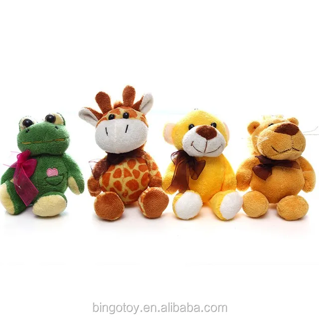 custom mini cheap small stuffed plush animals toys manufacturer