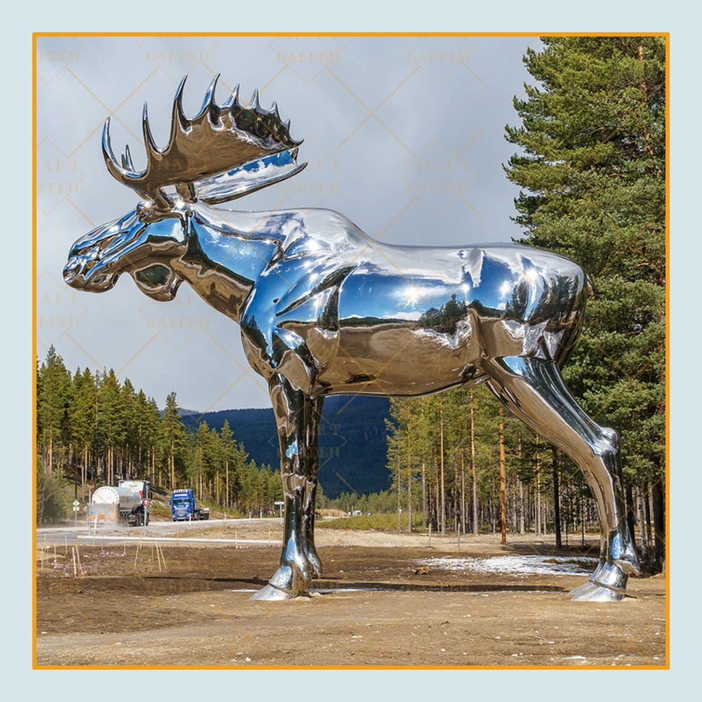 Большая уличная современная металлическая Художественная Скульптура love из нержавеющей стали