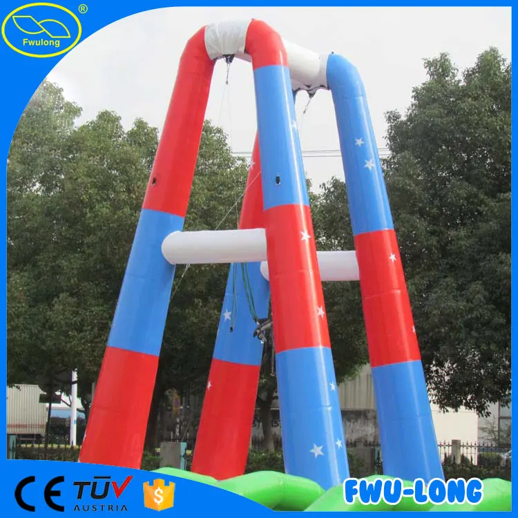 
Customized durable theme park inflatable bungee jumping equipment for sale 