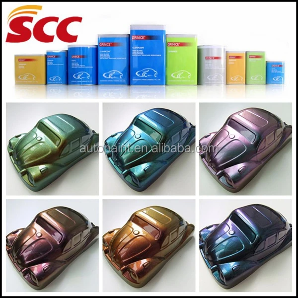 Mulity color magic car paint