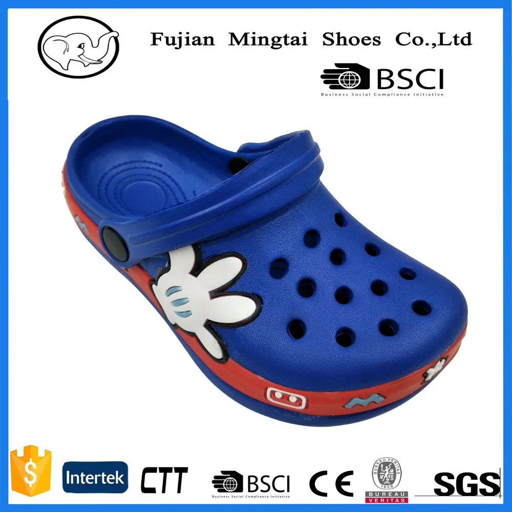 
china flat shoes eva injrction clogs children clogs shoes 