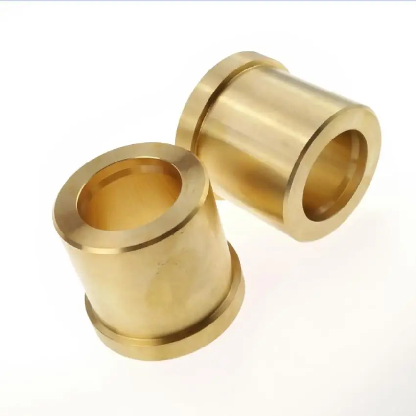 Precise Brass Machined Parts for Shaft Insert 35 mm Hole