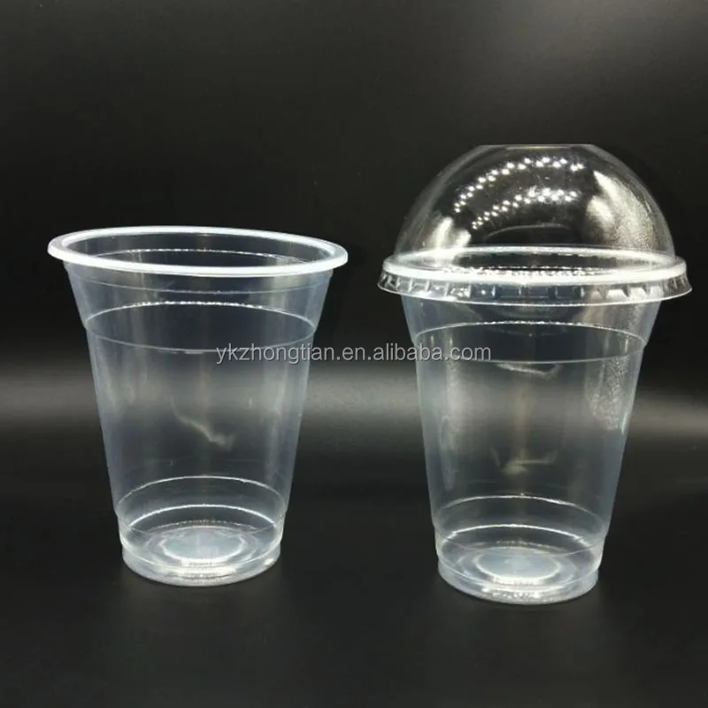 Food Grade 7 OZ Transparent PP Disposable Plastic Cup For Cold Drink