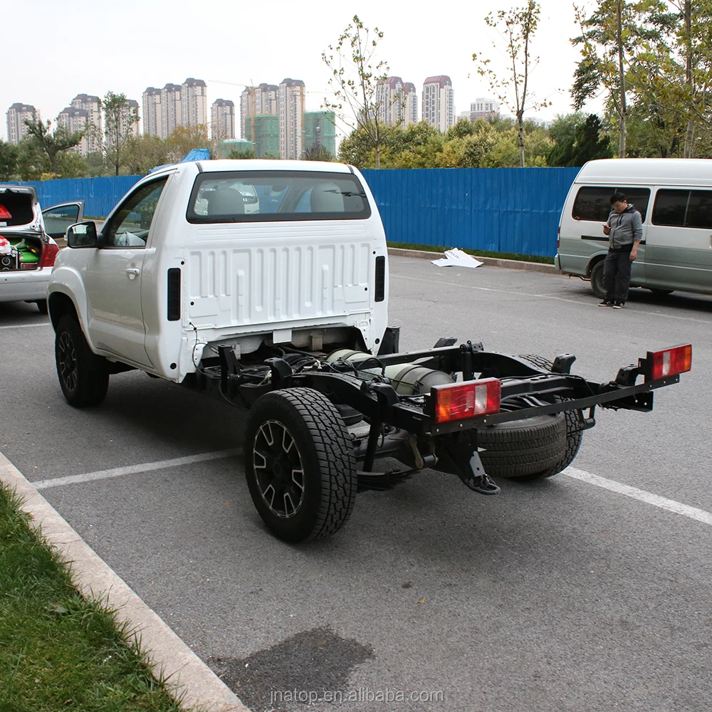small duty gasoline+CNG Dual fuel 4x2 UTE chinese pickup trucks