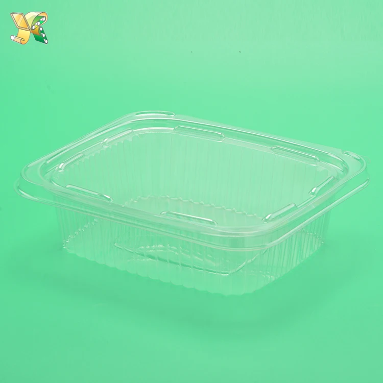 
Food grade fruit and vegetable packaging clamshell packing box 