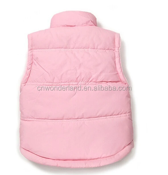 
the boy vest cotton-padded clothes coat polo vest 