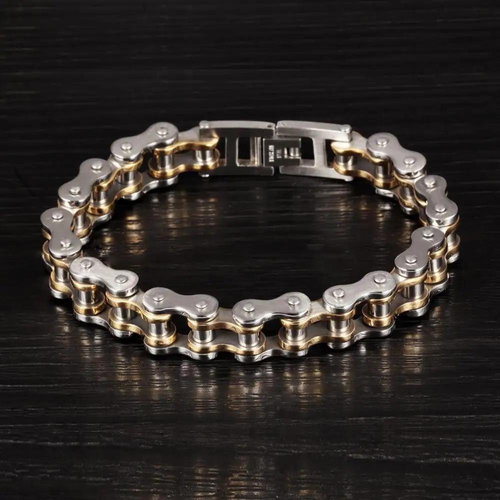 stainless steel italian 24k gold plated bracelet designs for men