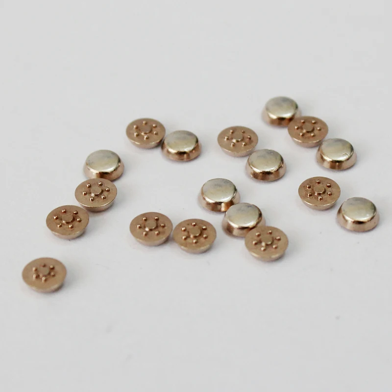 Контактная заклепка с электрической кнопкой для термостатора