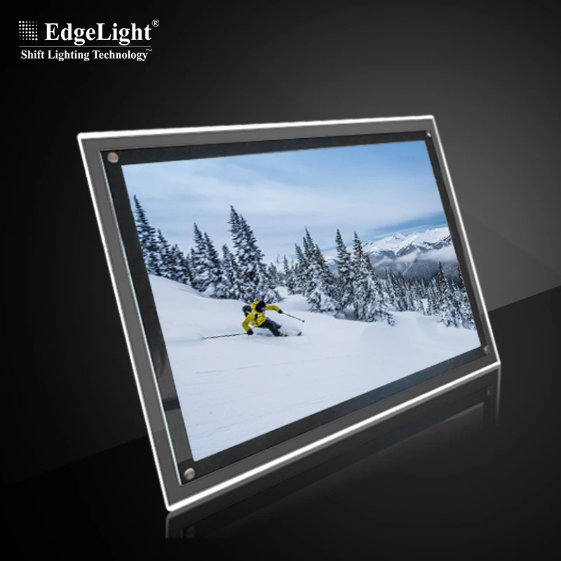 frameless LED acrylic light frame/ led light box