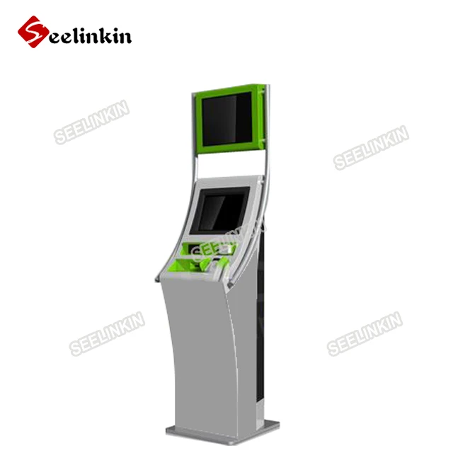 Dual Screen Kiosk Self Service Printing Touch Koisk Movie Display Cinema Ticket Vending Machine