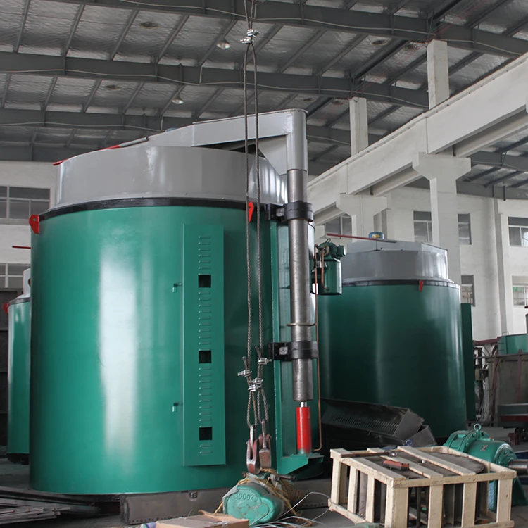 Energey-saving pit type annealing furnace for metal parts normalizing/quenching/annealing