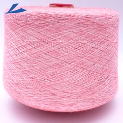 hot sale colored melange sunday angora yarn for sweaters 42%viscose/40%PBT/18% nylon for knitting