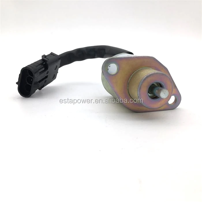 Diesel Engine Fuel Solenoid 2848A279 12V 2848A275 12V 1457906 SA-4934-12 SA-4934-24 2848A271 12V SA-4934