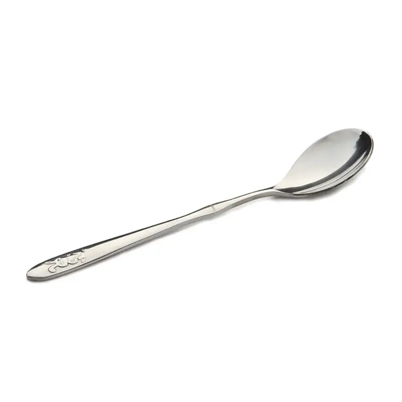 Shiny bulk metal spoons stainless steel tasting spoons