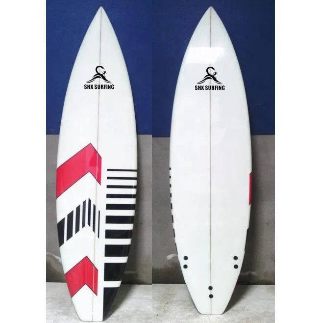 SHX Customer Brand Logo Top Surfboard With Wing Tail