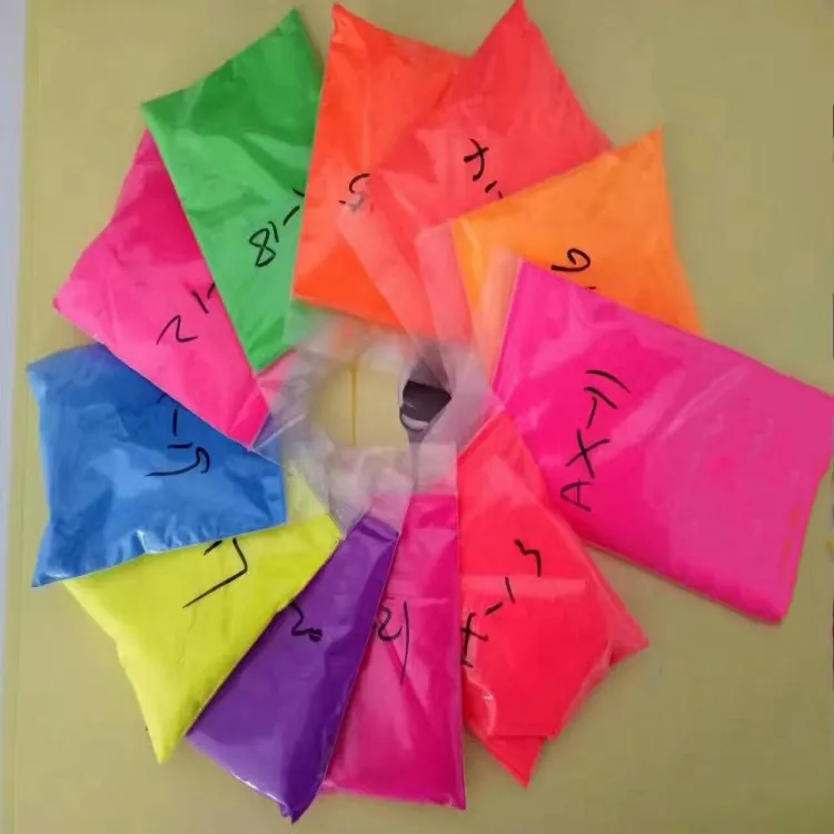 Wholesale Fluorescent neon powder Pigment for Water Based Paint and Solvent Based Paint