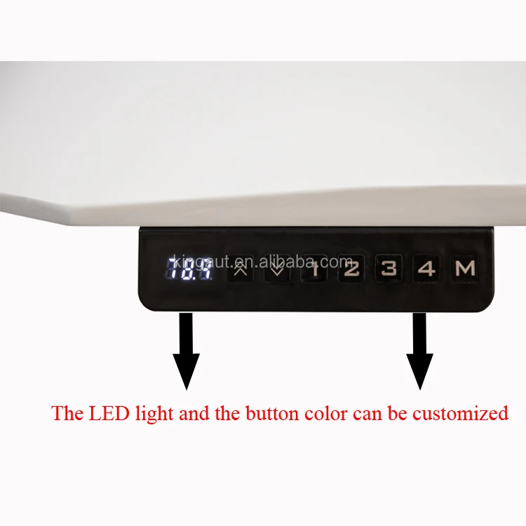 
Dual Motor Two Legs Electric Ergonomic height adjust Sit to Stand Desk 