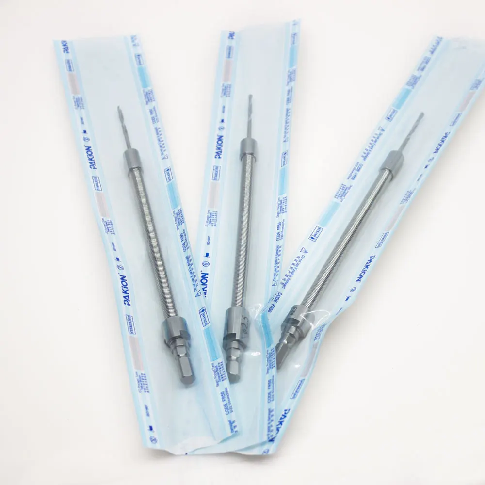 Simply Style flexible cannulated drill bit for orthopedic knee surgery