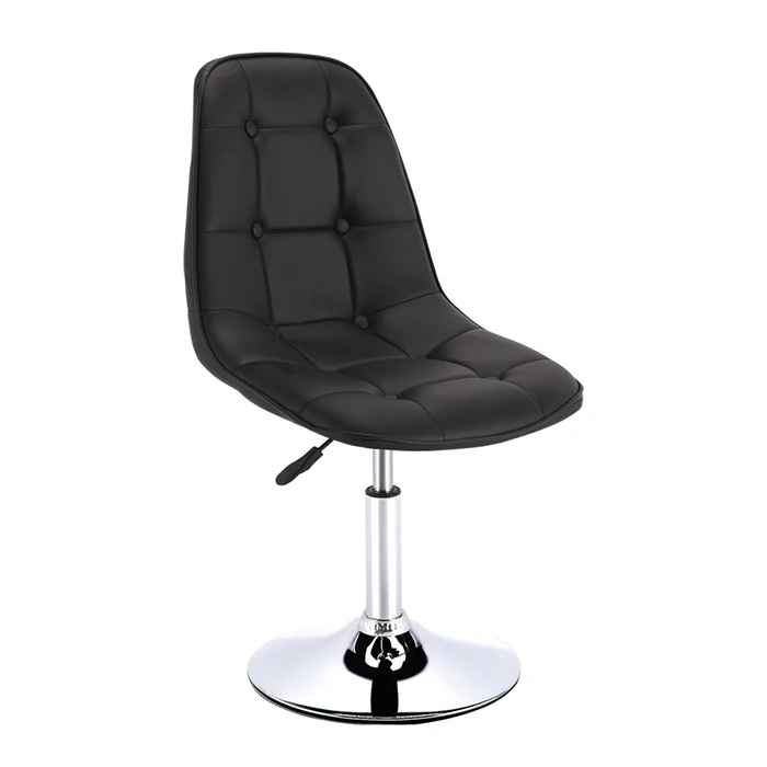 
Black Faux PU Leather Swivel Lift Chairs For Living Room 