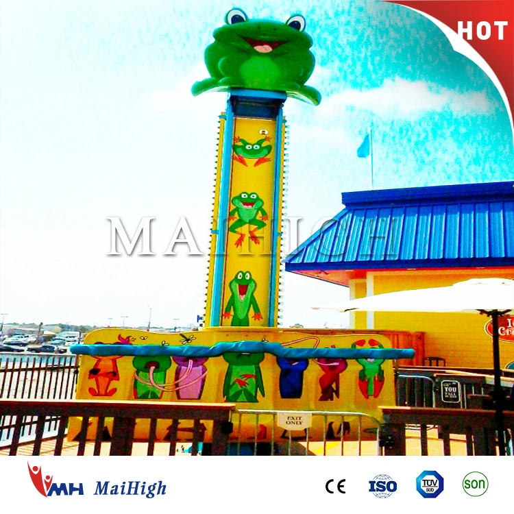 Hot sale amusement park rides 6 seats frog jumping hopper jumping rides
