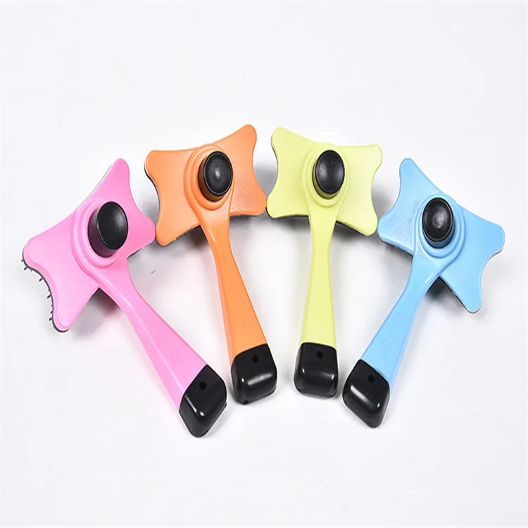 Self-Cleaning Dog Grooming Slicker Brush Best Shedding Tools for Grooming Cat Dog Long & Thick Hair