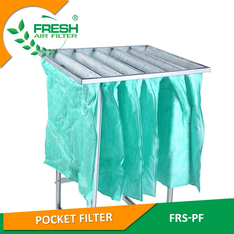 F6 45% длительный срок службы средняя эффективность кондиционер сумка аху фильтр