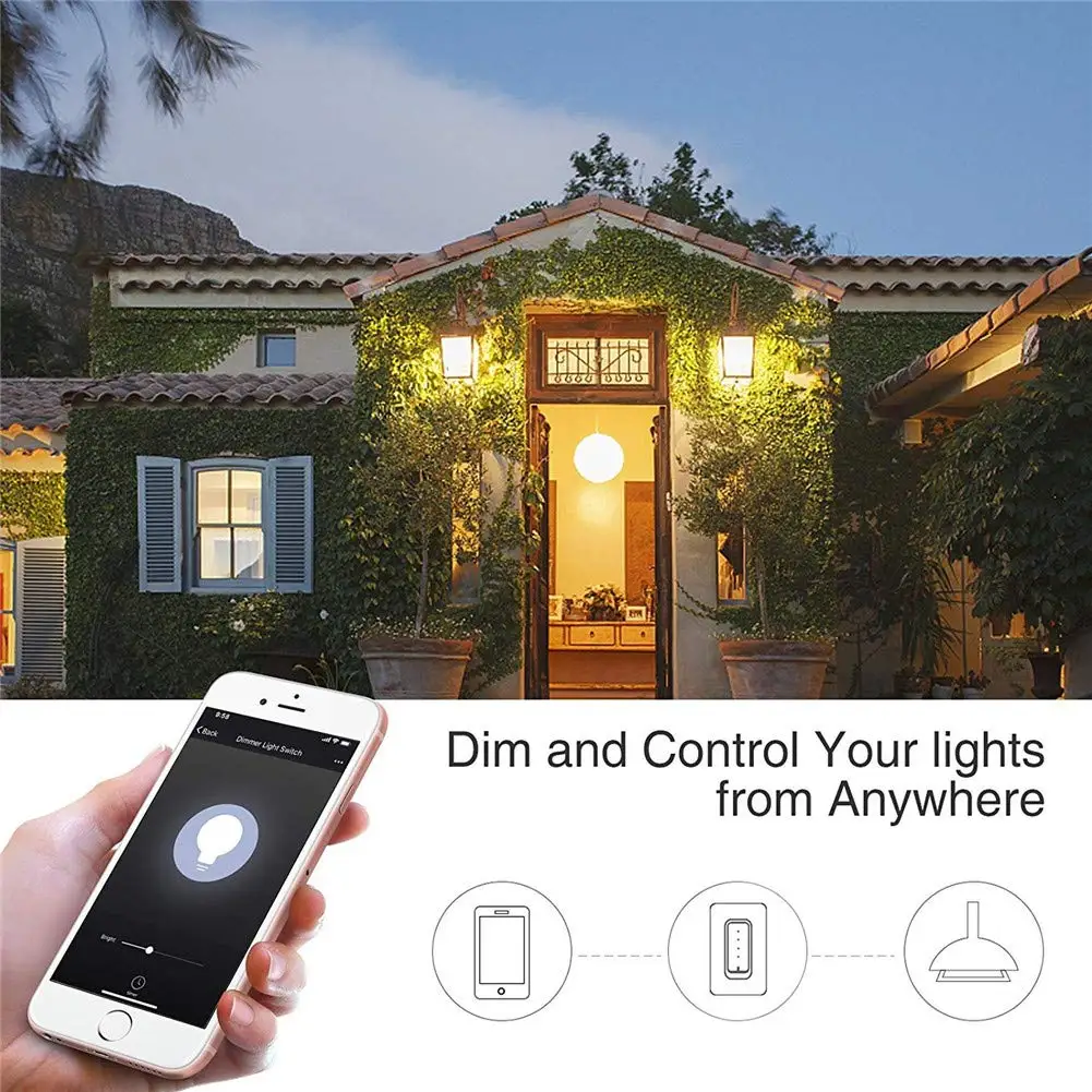 Tuya Smart Life Smart Wireless Wifi Light Switch/Smart Wifi Touch Wall Switch