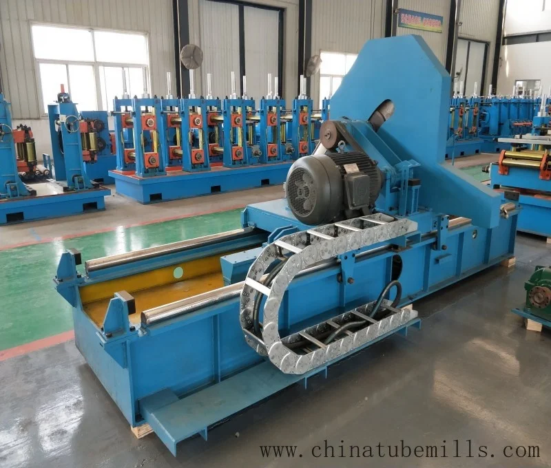 China Steel Galvanized Iron Welded Pipe High Speed  Hydraulic/ Pneumatic Cutting Machine Computer Flying Saw