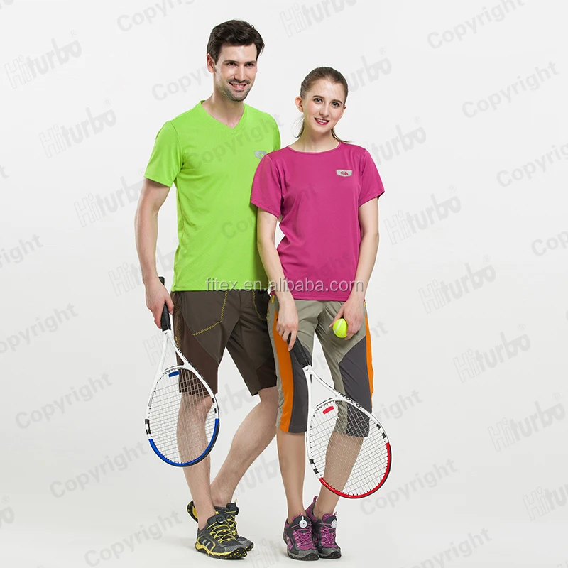Футболка из охлаждающей ткани, футболка для пары, влажная впитывающая, быстросохнущая, легко моется