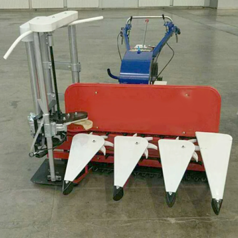 Mini Rice Paddy Cutting Machine Grain Reap Binder Wheat Reaper For Sale