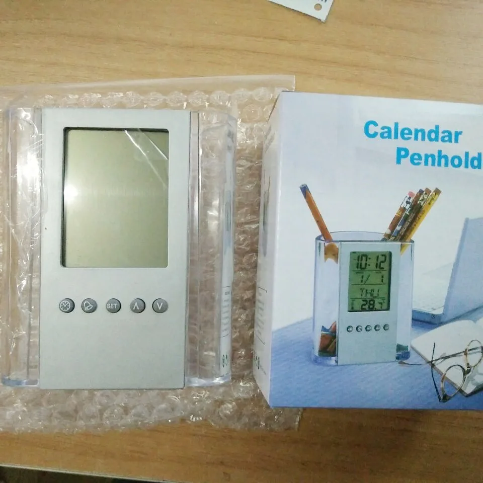 calendar pen holder