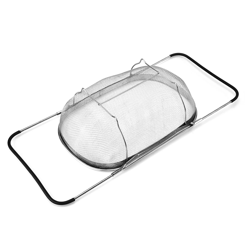 New design storage baskets metal collapsible kitchen vegetables fruit basket