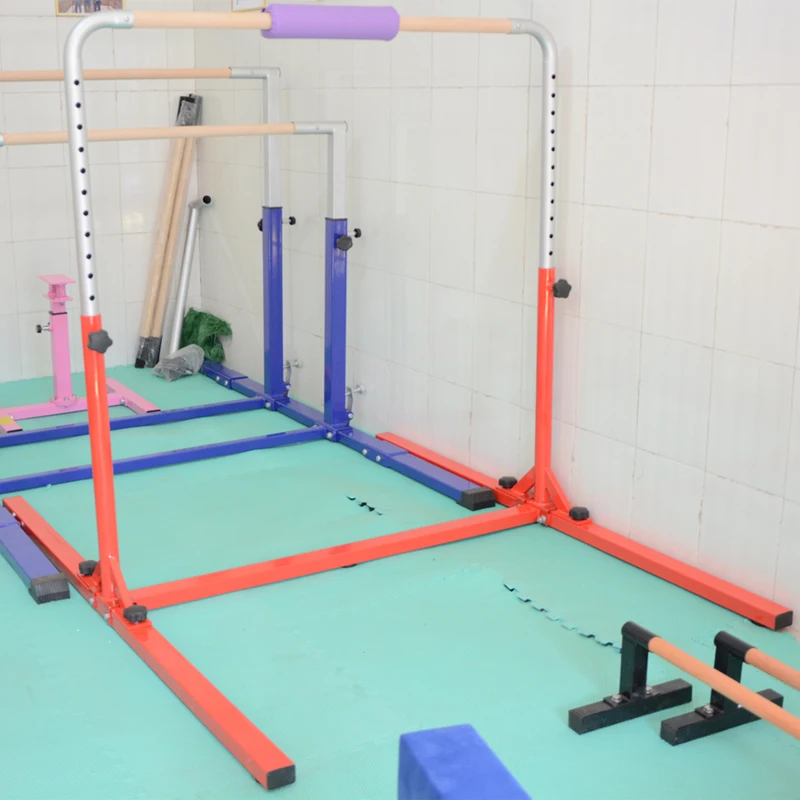Modern Depo Adjustable 6ft Horizontal Bar for Kids  Gymnastics Junior Training Kip Bar