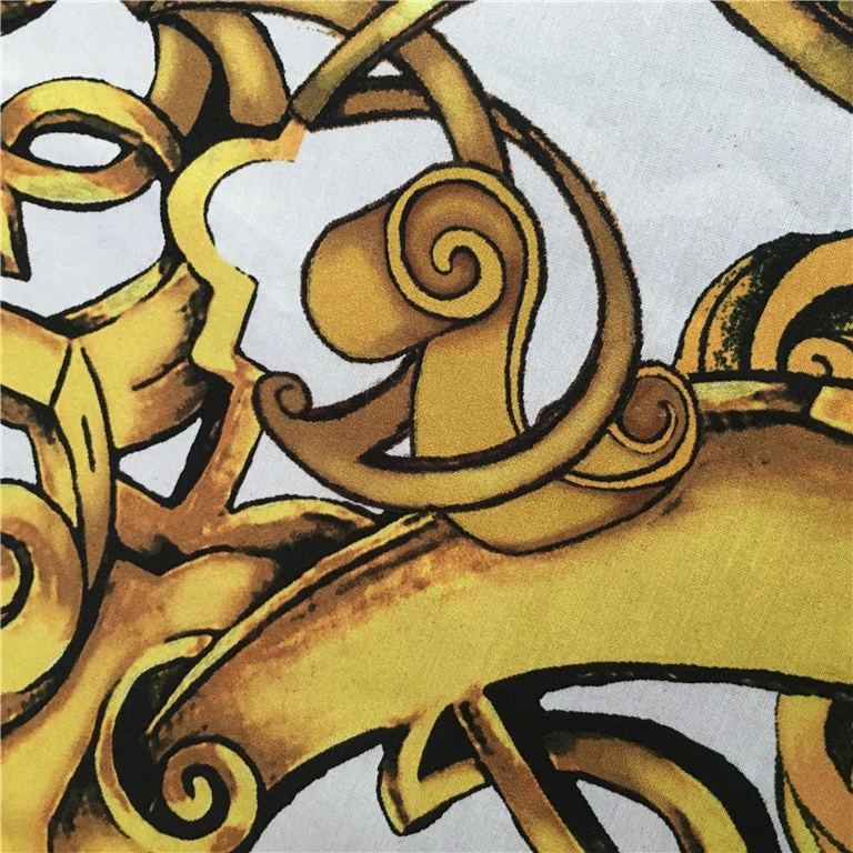 
High Quality Custom Digital Printing Cotton Lycra Fabric 