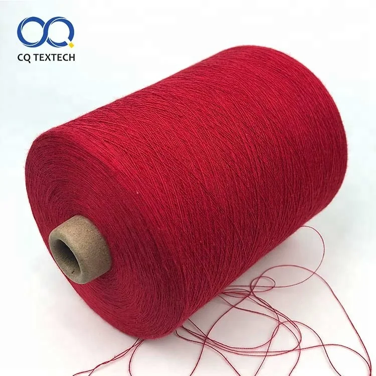 High quality custom color combed 100% cotton yarn