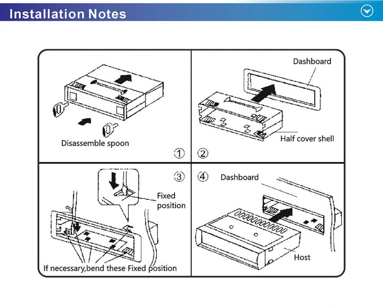 car tape with /FM radio/USB/SD