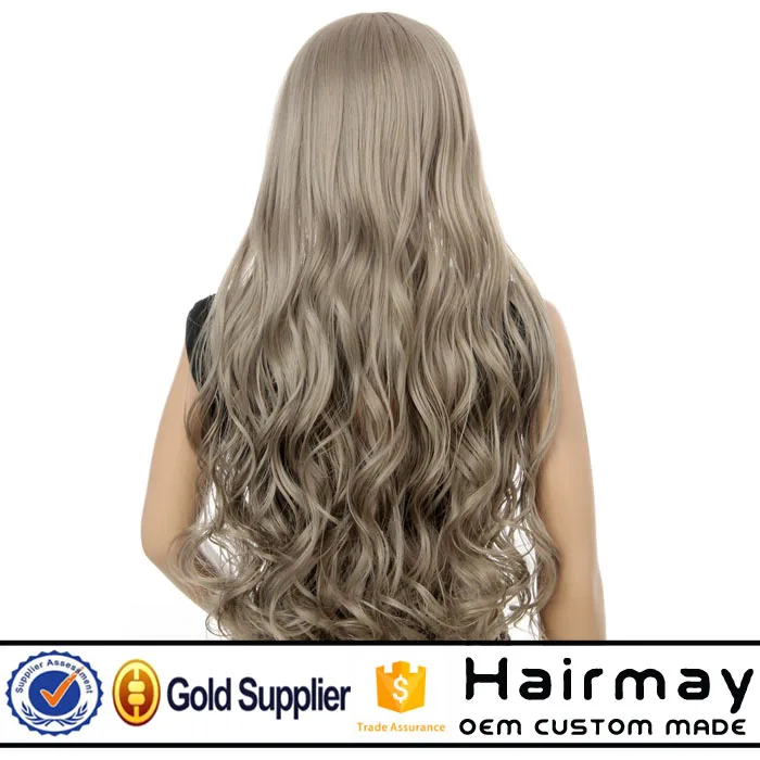 
Korean style wholesale cheap synthetic wigs cosplay wigs hair wig long curly wig01 