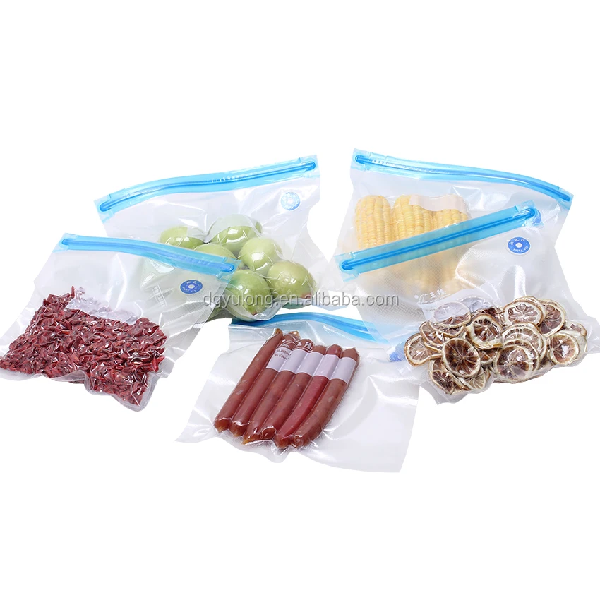 Sous Vide Bags Reusable Food Vacuum Sealed Bags with Hand Pump Vacuum Sealer Practical for Food Storage with BPA Free Food Saver (60685015676)